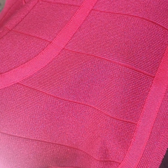 Strapless Pink Dress Bebe - Picture 12 of 12